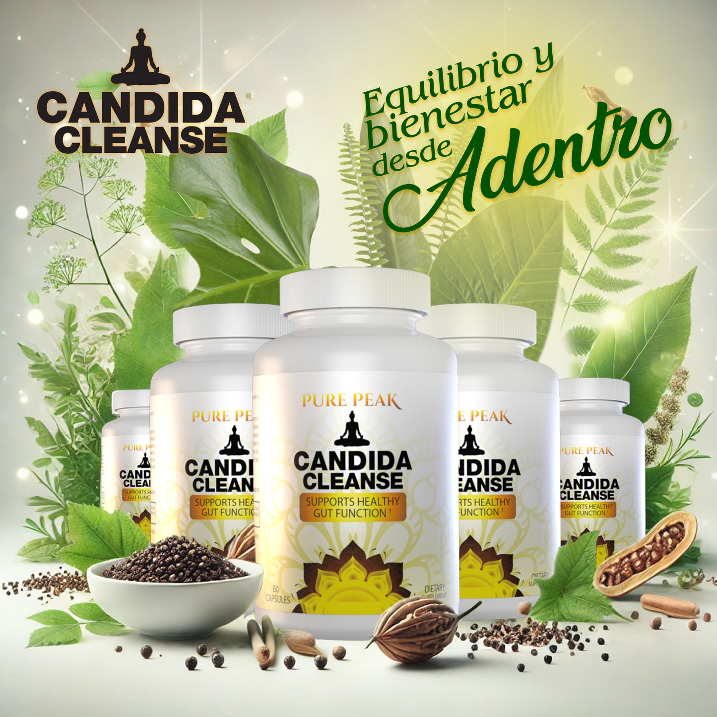 Candida Cleanse: Dieta + Antifúngicos
