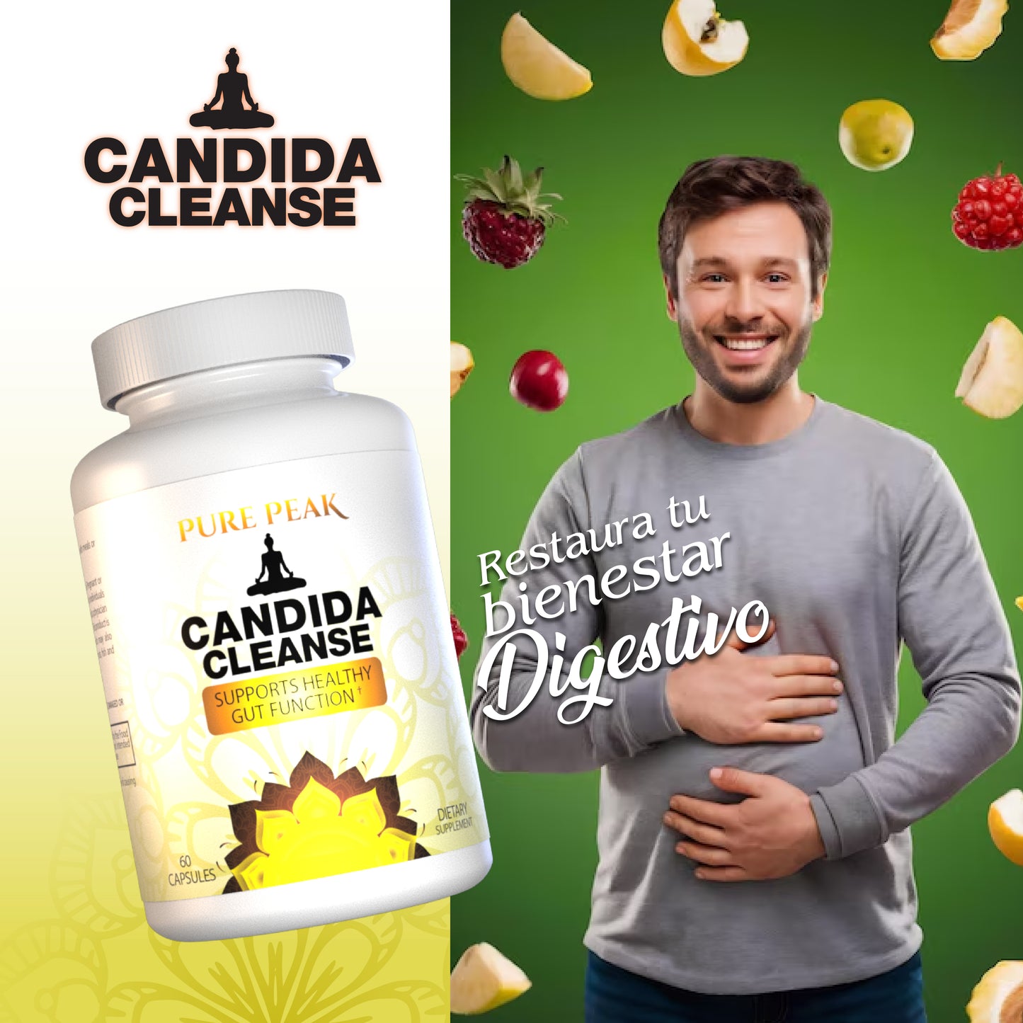 Candida Cleanse: Dieta + Antifúngicos
