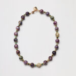 Rainbow Emerald Phantom Quartz & Turquoise Necklace