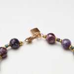 Rainbow Emerald Phantom Quartz & Turquoise Necklace