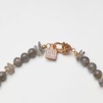 Grey Moonstone & Tiger's Eye Necklace