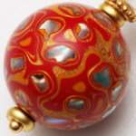 Red Lacquer Bead