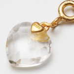 Faceted Heart Crystal