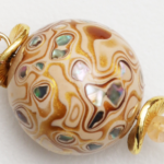 White Lacquer Bead