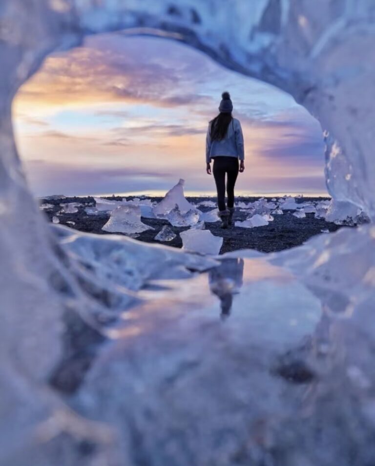 Finding inspiration in nature.