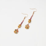 Palace Blossom · Tourmaline & Cat's Eye Earrings