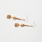 Palace Blossom · Tourmaline & Cat's Eye Earrings