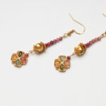 Palace Blossom · Tourmaline & Cat's Eye Earrings
