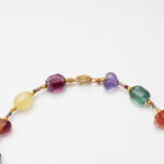 Prism of the Soul · Heart-Shaped Fluorite, Free-Form Fluorite & Red Phantom Quartz Necklace
