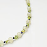 Prehnite, Peridot & Lapis Lazuli Necklace