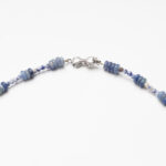 Dunhuang Twilight · Blue Aventurine, Blue Spot Stone & Red Agate Necklace